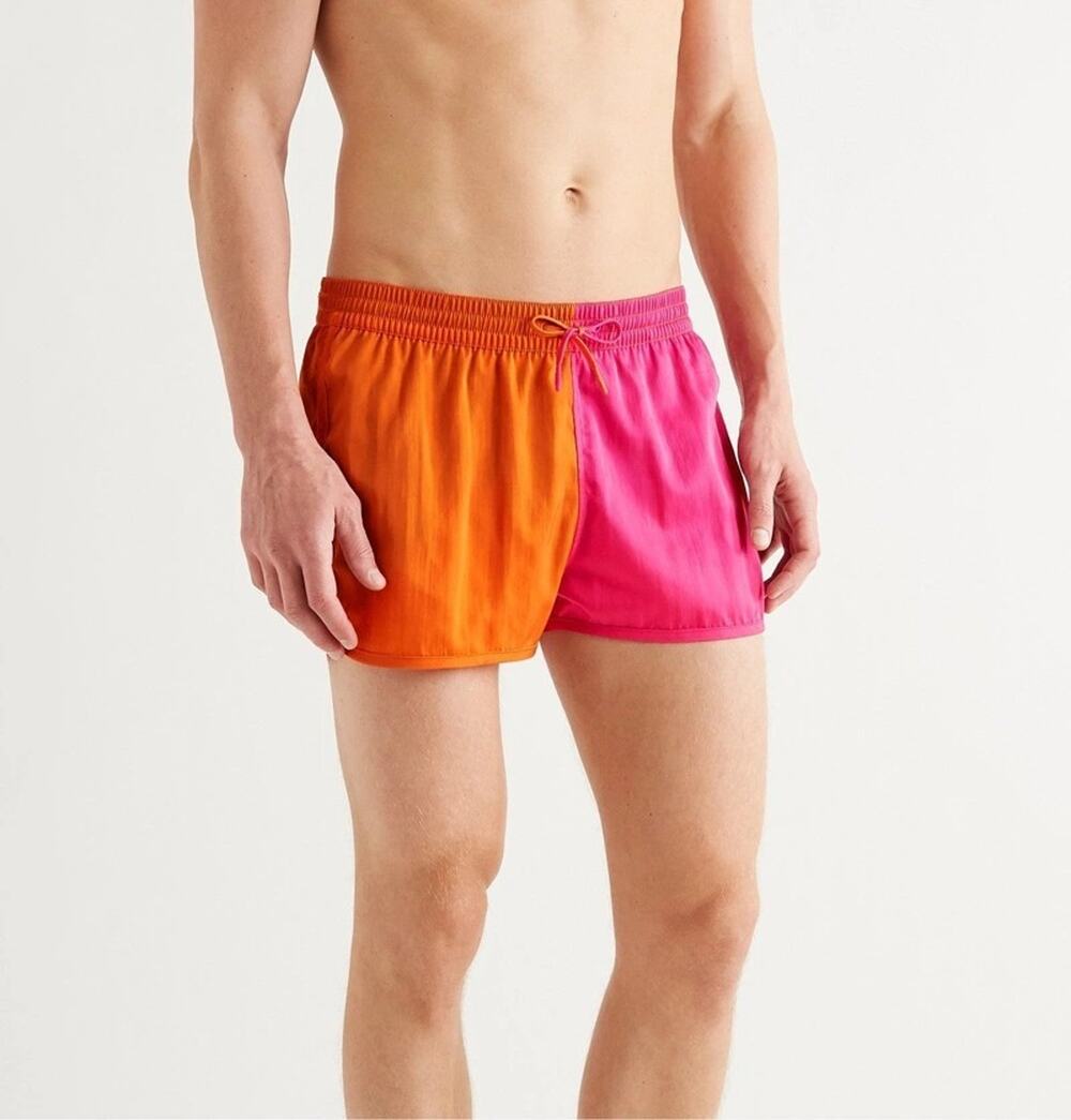 CDLP Cuixmala Men's Colorblock Swim Trunks Size M W 30"